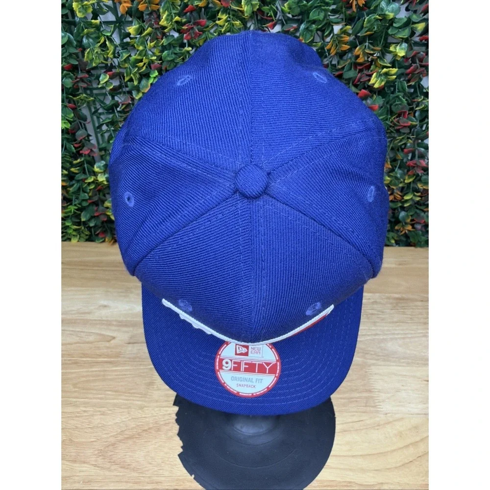 Texas Rangers MLB Custom USA Flag Logo New Era‎ Royal Blue 9Fifty SnapBack Hat